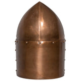 Medieval Knight Helmet Antique Replica LARP Copper Steel 286225