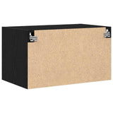 Wall Cabinet Black oak 70 x 42.5 x 40 cm Engineered Wood 869152