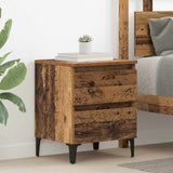 Bedside Cabinet 2 pcs Old wood 40 x 35 x 50 cm Engineered wood 871919