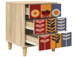 Bedside Cabinet ESSEN 2 pcs Sonoma Oak 36 x 33 x 60 cm 8007296