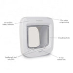 ZNTS PetSafe Microchip Cat Flap White PPA19-16145 422155