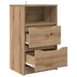 Bedside Tables with Drawer 2 pcs Artisan Oak 40 x 30 x 467 cm 888926