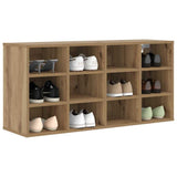 Shoe Cabinet Artisan Oak 103 x 30 x 51 cm Engineered Wood 875210
