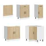 11 Piece Kitchen Cabinet Set "Kalmar" Sonoma Oak Engineered Wood 3314884