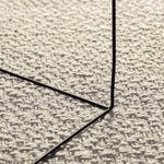 ZNTS Rug ZIZUR Cream 80x150 cm Jute Look Indoor and Outdoor 4010359