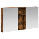 Bathroom Cabinet Set 3 pcs 130 x 14.5 x 70 cm Engineered wood 3403764