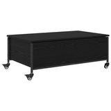 Coffee Table Black Oak 91 x 55 x 32 cm Engineered Wood 883003