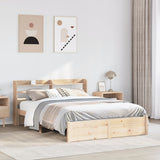 Bed Frame with Headboard without Mattress 160x200 cm 3306740