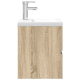 2 Piece Bathroom Furniture Set Sonoma Oak Engineered Wood 3325038