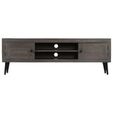 TV Cabinet Solid Mango Wood 140x30x45 cm 245910