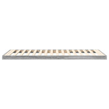 Floor Bed Frame Sonoma 75 x 190 cm Engineered Wood 893521