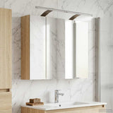 Bathroom Mirror Cabinet Sonoma Oak 60 x 14.5 x 50 cm 889081