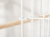 Large Bird Cage Budgie Cage for Finch Canaries Parakeet with Rolling Stand, Slide-out Tray, Storage T3398P347595