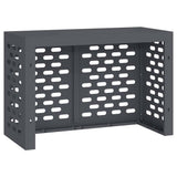 Air Conditioner Cover Anthracite 90 x 40 x 60 cm Steel 865892