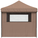 Party Tent Folding Brown 279 x 410 x 315 cm Oxford Fabric 42023603