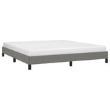 Bed Frame without Mattress Dark Grey Super King Fabric 349828