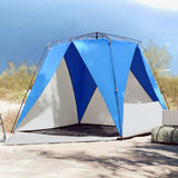 Beach Tent 4-Person Azure Blue Quick Release Waterproof 4005305