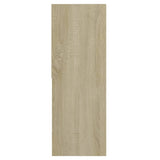 Book Cabinet Sonoma Oak 67x24x161 cm Engineered Wood 801880