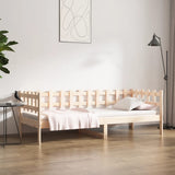 Day Bed without Mattress 90x190 cm Single Solid Wood Pine 820761