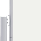 Retractable Side Awning Cream 220x1000 cm 318049