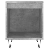 Bedside Cabinets 2 pcs Concrete Grey 40x35x50 cm Engineered Wood 830725