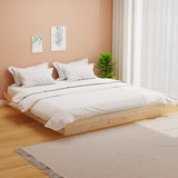 Bed Frame without Mattress Solid Wood 200x200 cm 819927