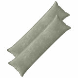 Throw Pillow 2 pcs HOUTEN Green 40 x 145 cm Chenille Fabric 934400