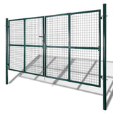Garden Mesh Gate Fence Door Wall Grille 300x200 cm 140926