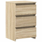 Bed Cabinets 2 pcs Sonoma Oak 40x35x62.5 cm Engineered Wood 806218
