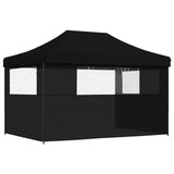 Party Tent Folding Black 279 x 410 x 315 cm Oxford Fabric 42023594