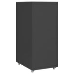 ZNTS Mobile File Cabinet Anthracite 28x41x69 cm Metal 335919