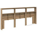 Headboard Artisan Oak 220 x 17 x 102 cm Engineered Wood 886257