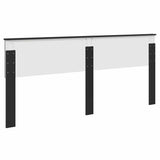 Headboard Black Oak Engineered wood 888375