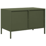 TV Cabinet Olive Green 68x39x43.5 cm Cold-rolled Steel 851236