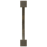 Coffee Table Legs X-Shaped 2 pcs Natural Steel 70x cm Steel 4012887