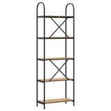 Bookshelf Artisan Oak 60 x 30 x 183 cm Engineered wood 879910