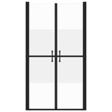 150836 Shower Door Half Frosted ESG x190 cm