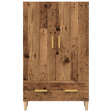 Highboard Old Wood 70x31x115 cm Engineered Wood 856914