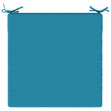 4-Piece Seat Cushions SOEST 4 pcs 100% Polyester Light Blue 944744