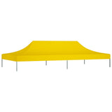 Party Tent Roof 6x3 m Yellow 270 g/m 315335