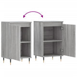 Sideboards 2 pcs Grey Sonoma 40x35x70 cm Engineered Wood 831049