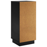 Sideboard VENRAY Black 35 x 33 x 77.5 cm Engineered Wood 8020010