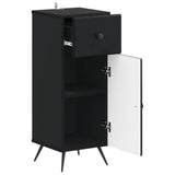 Bathroom Storage Cainet BREDA Black 30 x 31 x 80 cm 897486