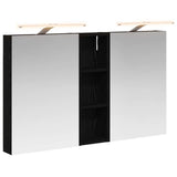 Bathroom Cabinet Set 3 pcs 100 x 10.5 x 60.5 cm Engineered wood 3403705