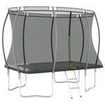 ZNTS Trampoline Set Rectangular 274x183x76 cm 150 kg 92946