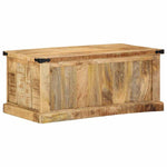 Coffee Table with Drawer Brown 90 x 50 x 40 cm Solid Mango wood 4019628