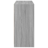 Wardrobe Grey Sonoma 77x48x102 cm Engineered Wood 840826