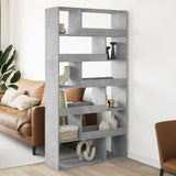 Room Divider Concrete Grey 100x33x187.5 cm Engineered Wood 3309504
