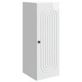 Wall-Mounted Cabinet High Gloss White 33 x 34.5 x 90 cm 898079