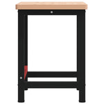 Workbench 100x60x83 cm Solid Wood Beech Rectangular 3309661
